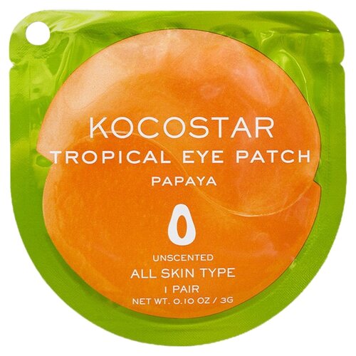  Kocostar Гидрогелевые патчи для глаз Tropical Eye Patch Papa