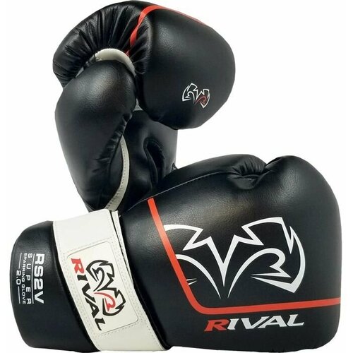 Боксерские перчатки Rival RS2V Super Sparring 2.0 Black (18