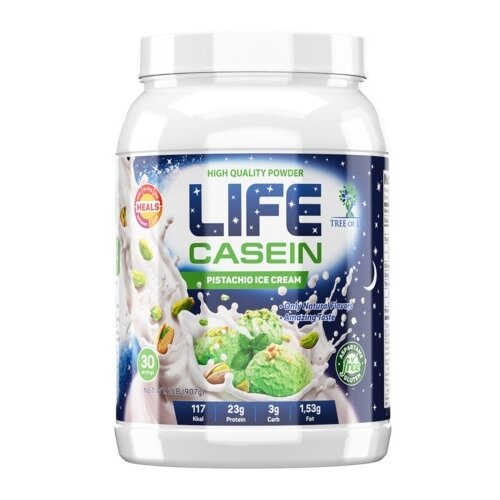 Протеин Tree of Life Life Casein, 907 гр., фисташковое
