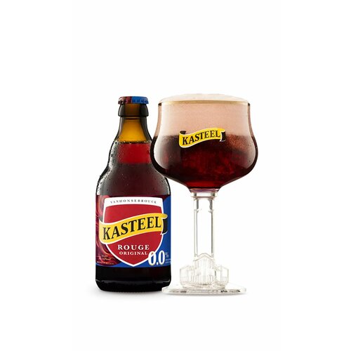 Пиво Безалкогольное Kasteel Rouge (Кастл Руж) 0%. 0,33 бутылка