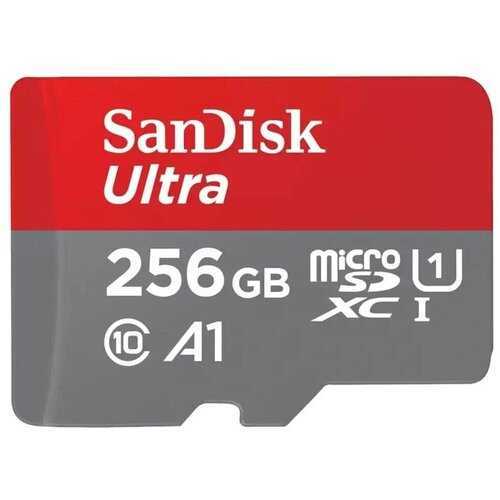 Карта памяти Sandisk MicroSD Ultra C10 UHS-I 150MB/s 256GB без адаптера