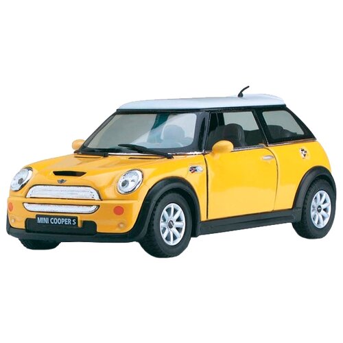 Легковой автомобиль Kinsmart Mini Cooper S (KT5059W) 1:28, 1