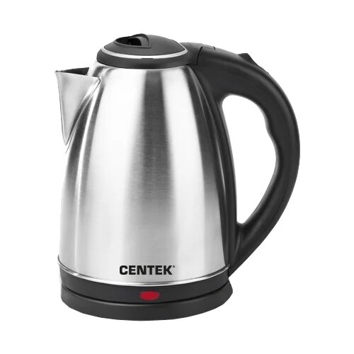 Чайник металлический CENTEK CT-1068 матовый, 2л, 2000W, хромированная вставка