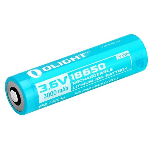 Аккумулятор Li-Ion 3000 мА·ч 3.7 В Olight 18650 ORB-186C30, в упаковке: 1