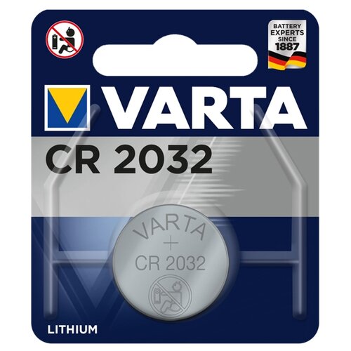 Батарейка VARTA CR2032, в упаковке: 1 шт.