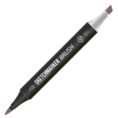 SketchMarker Маркер Brush, V90 mineral violet, 2 мм, 2.5 мл