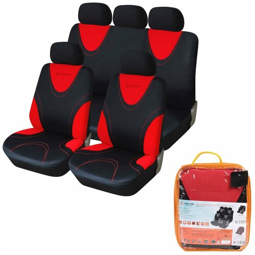 Airline1 AIRLINE Чехлы для сидений универсал. RS-1k, передн. задн.(9 предм.),