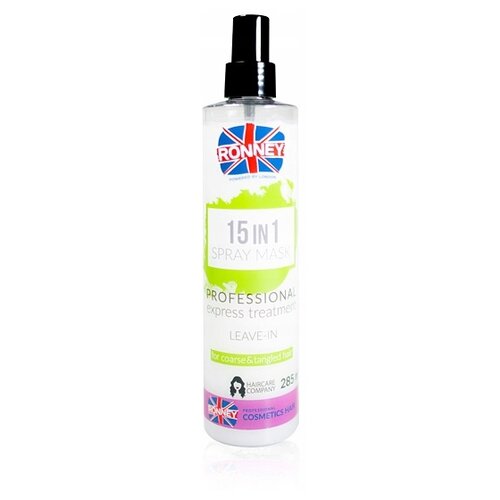 Спрей-маска для жестких и спутанных волос RONNEY 15in1 Spray