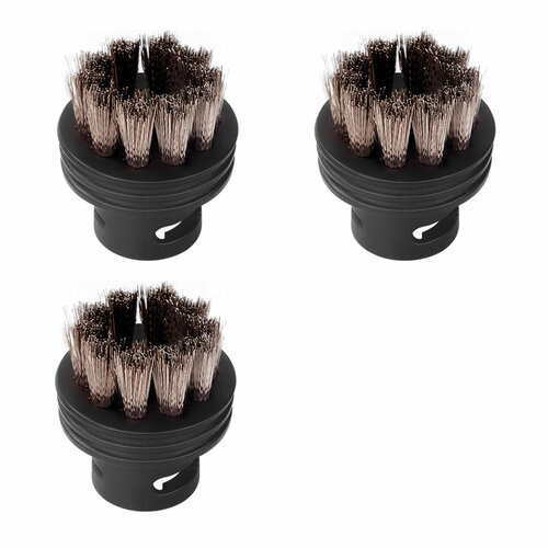 Набор аксессуаров для пароочистителя Bort Round brush SET (3pcs)