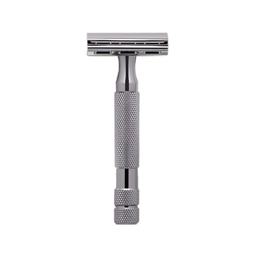 Т-образная бритва Rockwell Razors 6C, gunmetal chrome, сменные лезвия 5