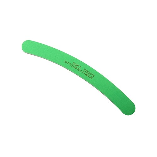  Soft Touch, Пилка Neon Curved Fine, зеленая, 240 грит