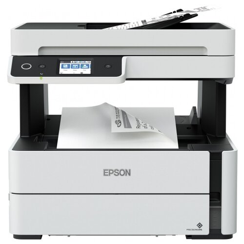 Принтеры и МФУ  Яндекс Маркет МФУ струйное Epson M3170, ч/б, A4, белый/черный