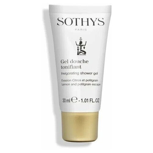 Гель для душа Sothys Lemon and petitgrain escape, 30 мл, 65