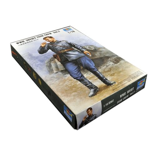 Сборная модель Trumpeter WWII Soviet tank crew Vol.2 (00702)