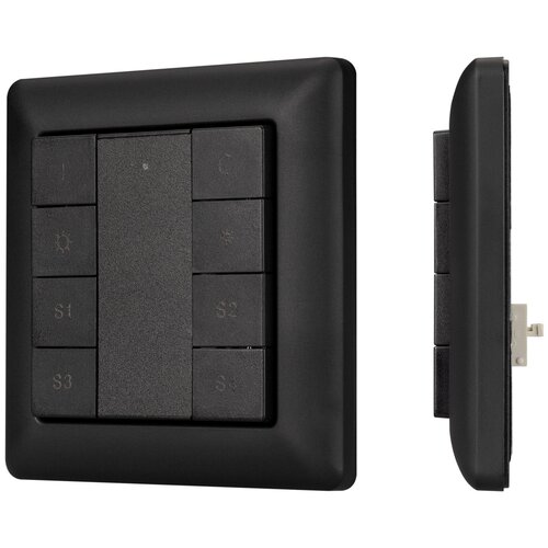 INTELLIGENT ARLIGHT Панель DALI-223-1G-4SC-IN-BLACK (BUS, то