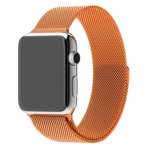Ремешок Krutoff Milanese для Apple Watch 38/40mm (orange)