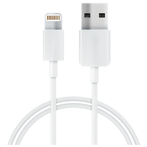 Аксессуар Media Gadget NL-020M USB - Lightning 0.2m White-Si