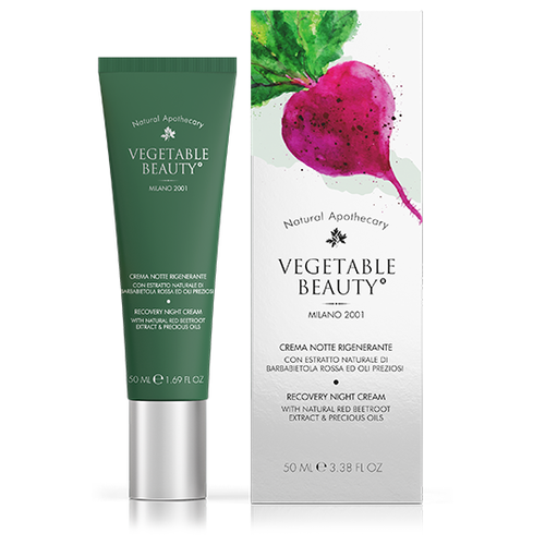 Крем VEGETABLE BEAUTY Восстанавливающий ночной для лица с эк