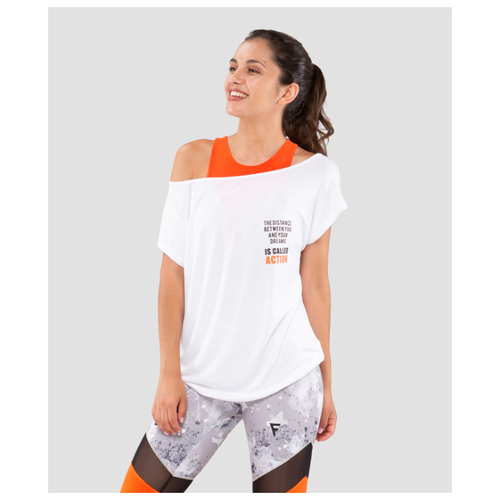 Женская футболка Ease Off white FA-WT-0202-WHT, белый - XS