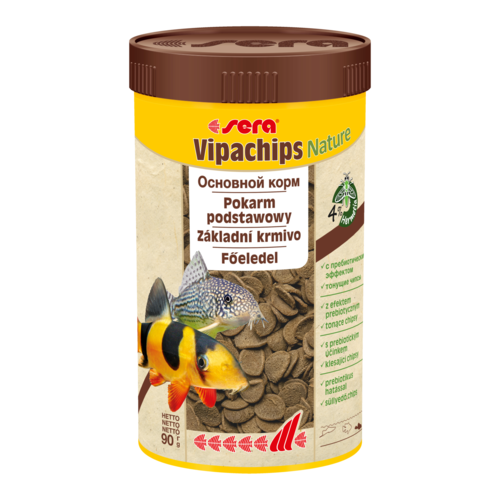 Сухой корм для рыб Sera Vipachips Nature, 250 мл, 90 г