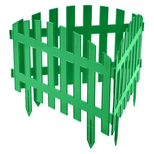 Забор декоративный Гарденпласт RENESSANS 5 секций, 3.1 х 0.35 м,