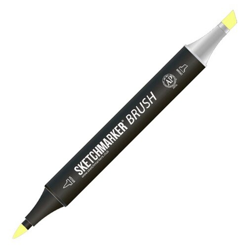 Маркер Sketchmarker Brush двухсторонний на спирт.основе цв.R