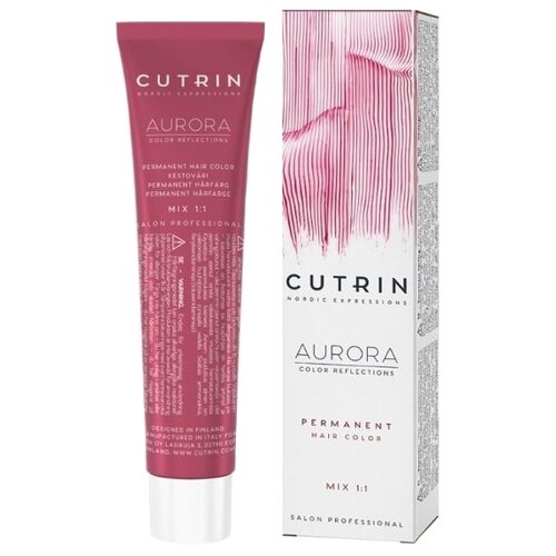 Cutrin AURORA крем-краска для волос, 8.37G Светло-золотое дерево, 60