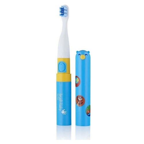 Brush-Baby Go-Kidz Blue Детская электрическая зубная щетка, 