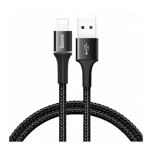 Кабель USB Baseus Halo , Lightning , 1 м , черный (CALGH-B01