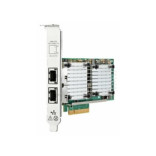 Сетевые адаптеры  Яндекс Маркет Адаптер HP Ethernet 10Gb 2-port 530T Adapter [656596-B21]