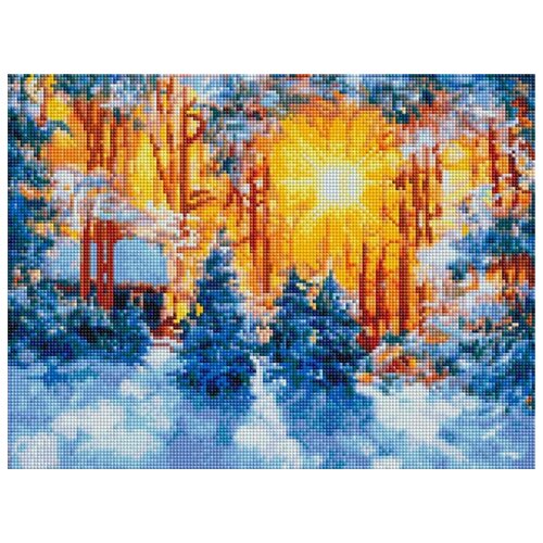 Алмазная вышивка Белоснежка Февраль, 40x30