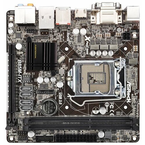 ASRock М.пл. ASRock B85M-ITX (LGA1150/B85/2*DDR3/PCI-Ex16/SB