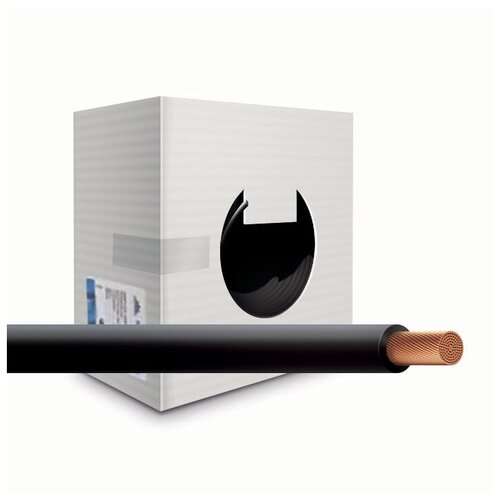 UNIFLEX Провод монтажный H05V-K 300/500В 1x0.5 мм2 Cu5 DIN VDE 0281, красная