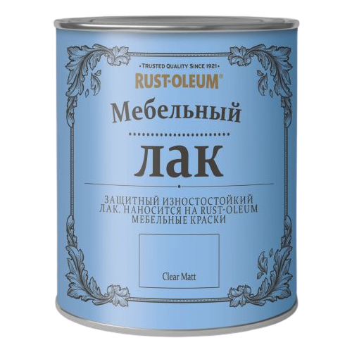 Лак Rust-Oleum Chalky Finish Laquer алкидный clear matt 0.12