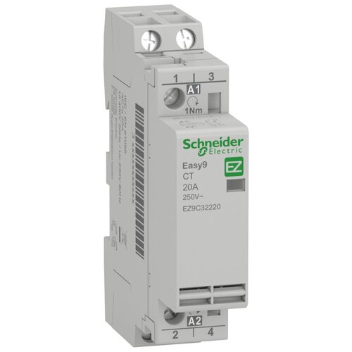 Модульный контактор Schneider EASY9 CT 20A 2НО 230/250В АС 50ГЦ