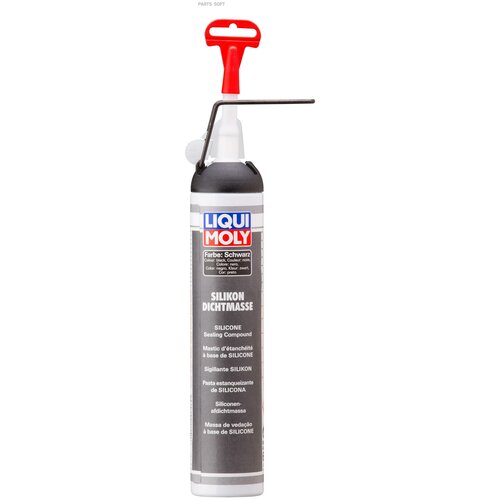 LIQUI MOLY 6185 Силиконовый герметик (черный) Silicon-Dichtm