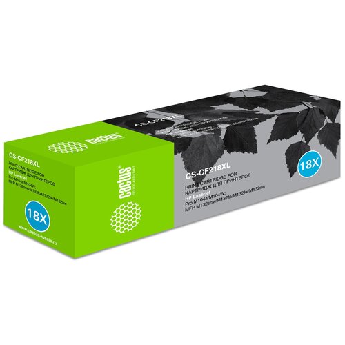 Cartridge toner Cactus CS-CF218XL black (6000p.) for HP LJ P