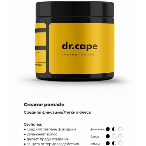 Крем для фиксации волос dr.cape, для