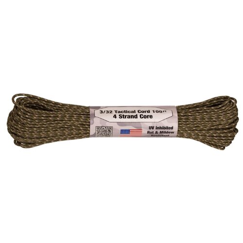 Паракорд AtwoodRope 3/32' x 100' tactical 30m (multi camo)