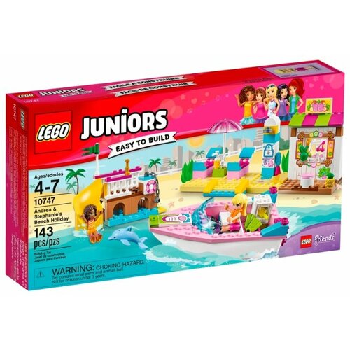 Конструктор LEGO Juniors 10747 Отпуск на пляже с Андреа и Стефани, 143