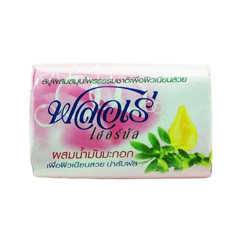 Flore herbal bar soap мыло туалетное, оливковое масло, 80 гр