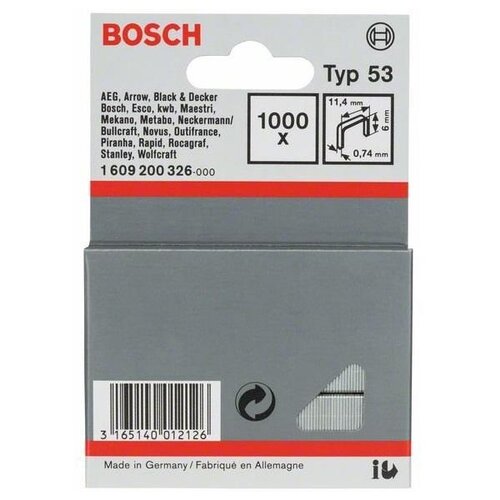 BOSCH PROFESSIONAL Тонкая металлическая скоба