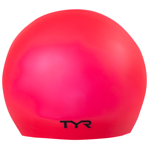 Шапочка для плавания Tyr Latex Swim Cap, латекс, Lcl/610, кр