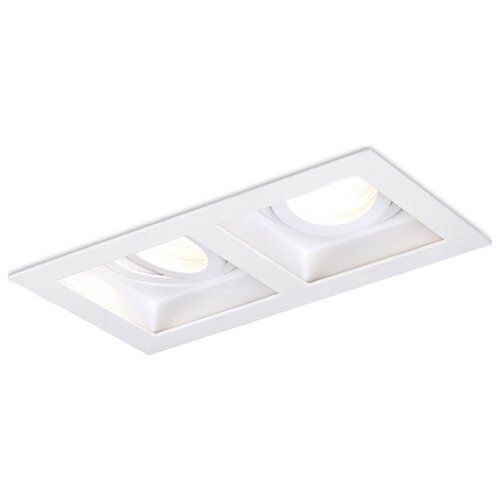 Светильник Ambrella light Techno TN185/2 WH, GU5.3, 10 Вт, 2 лампы, 4200, цвет