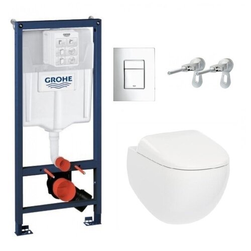 Am.Pm Инсталляция Grohe 38775001, с безободковым унитазом Se