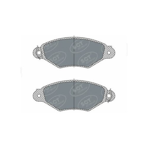 Колодки тормозные дисковые SCT Germany SP312PR