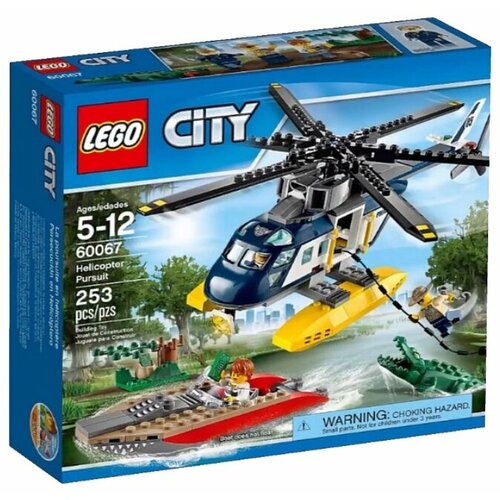 Lego 60067 City Погоня на полицейском вертолете