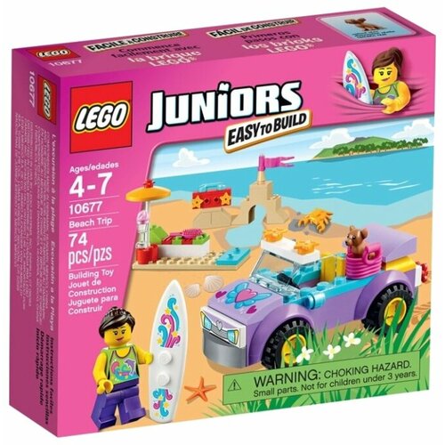 Конструктор LEGO Juniors 10677 Поездка на пляж, 74