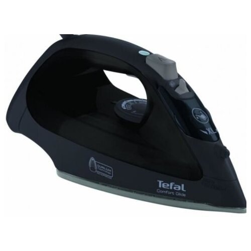 Утюг Tefal Comfort Glide FV2675E0, черный/синий