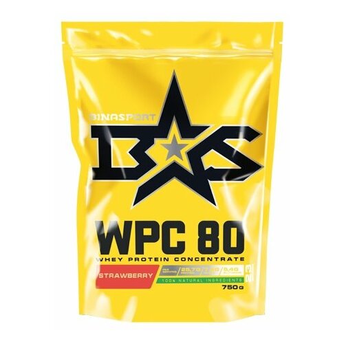 Спортивное питание  Яндекс Маркет Сывороточный протеин Binasport WPC 80 ВиПиСи 80 750 г со в